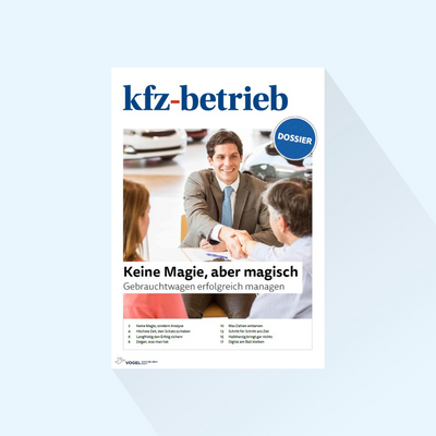 kfz-betrieb: Dossier „Gebrauchtwagenstrategien“, Erscheinungstag 15.04.2024
