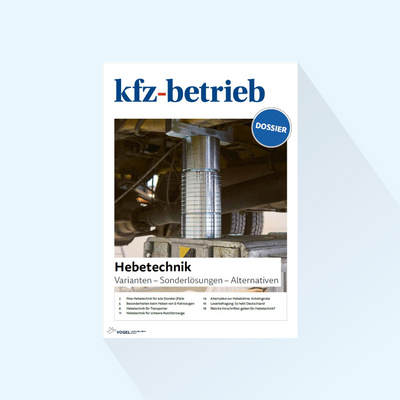 kfz-betrieb: Dossier „Hebetechnik“, Erscheinungstag 18.03.2024