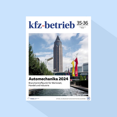 kfz-betrieb: Ausgabe 35-36/26, Erscheinungstag: 04.09.2026