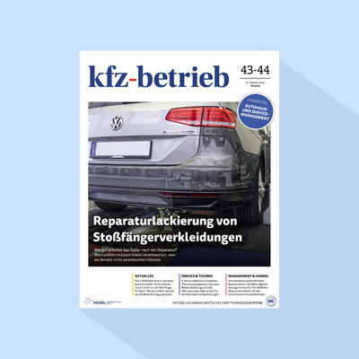 kfz-betrieb: Ausgabe 43-44/26, Erscheinungstag: 30.10.2026