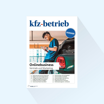 kfz-betrieb: Dossier „Onlinevertrieb/Onlinebusiness“, Erscheinungstag 22.04.2024