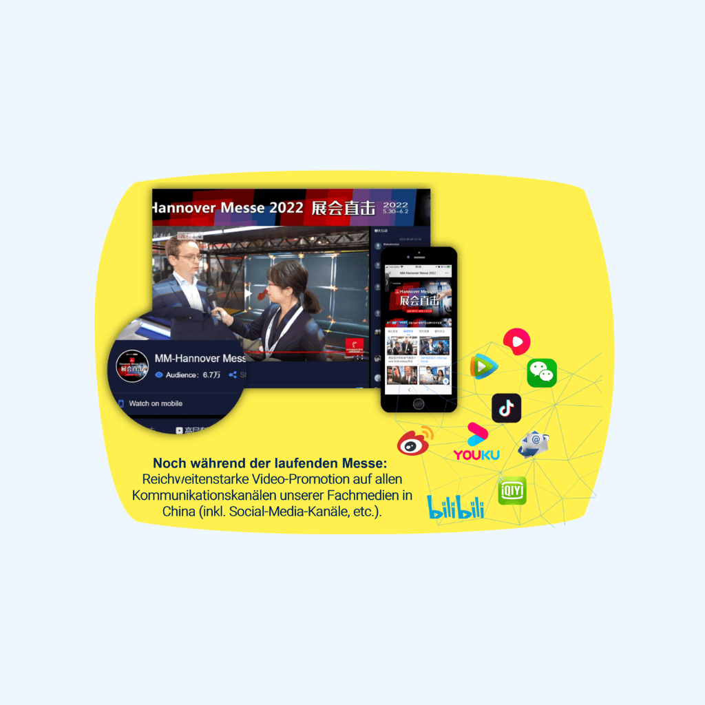 Trade fair video promotion in China