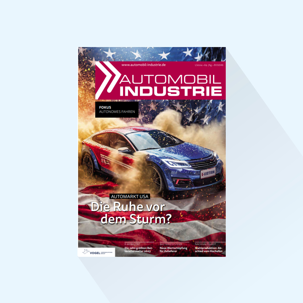 Automobil Industrie: Ausgabe 1/25, Erscheinungstag: 26.03.2025 (Hannover Messe, PCIM, Battery Show Europe)