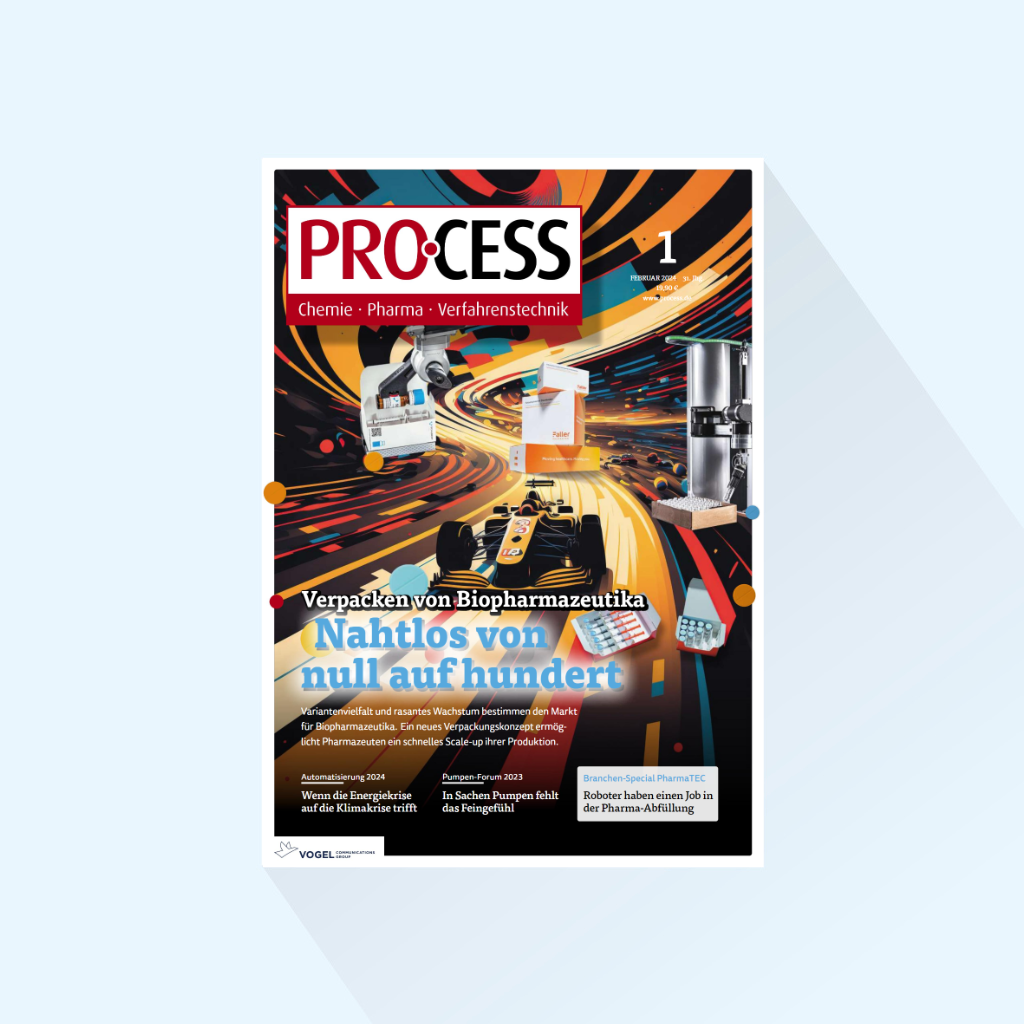 PROCESS : Issue 1/25, Publishing Date 13.03.2025 with Special PharmaTEC 1 (Hannover Messe, Lounges)