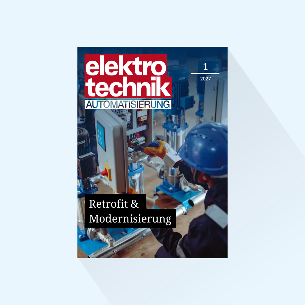 elektrotechnik AUTOMATISIERUNG: Issue 1/2027, Publishing Date: February 23, 2027 (February, Special Issue on Smart Retrofit & Modernization, Retrofit Innovation Day Edition)