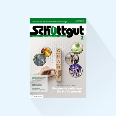 Schüttgut: Issue 2/25, Publishing Date 03.06.2025 (ACHEMA, Sensor + Test)