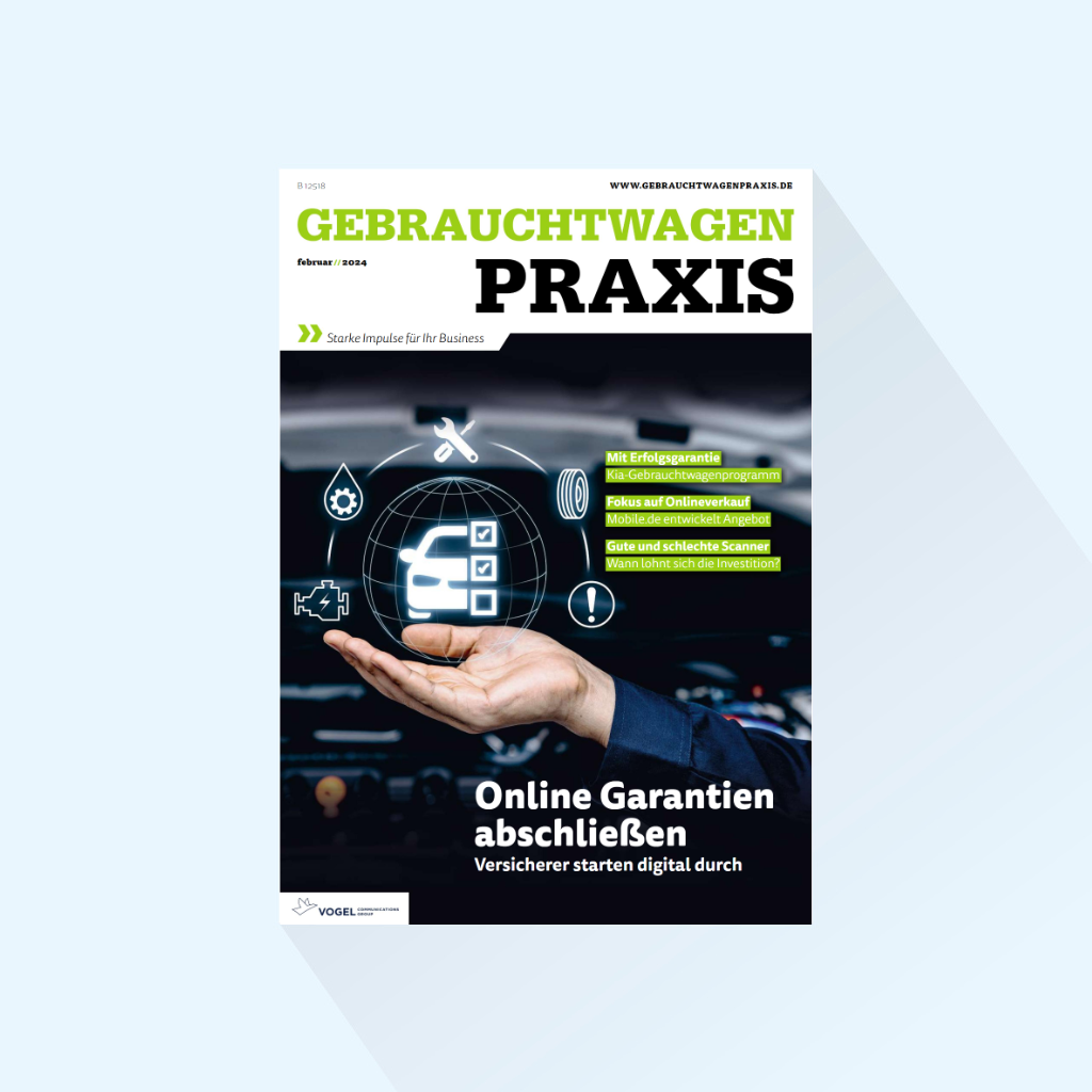 Gebrauchtwagen Praxis 版期 2-25, 出版日期 06.02.2025, 客户忠诚度