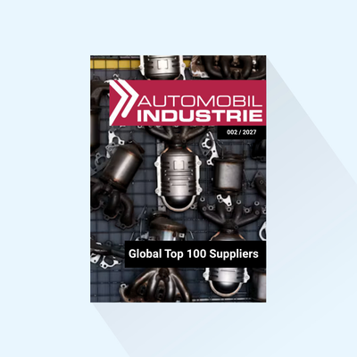 Automobil Industrie: Issue 2/27, Publishing Date: May 28, 2027 (May: Global Top 100 Suppliers)