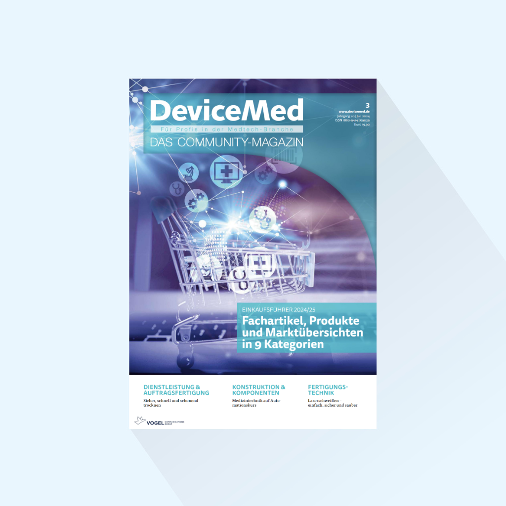 DeviceMed: Issue 3/25, Medical Technology International, Publishing Date 24.09.2025