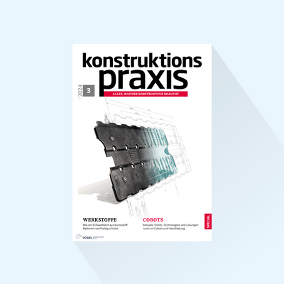 konstruktionspraxis: Ausgabe 3/25, Erscheinungstag: 25.03.2025 (Hannover Messe)