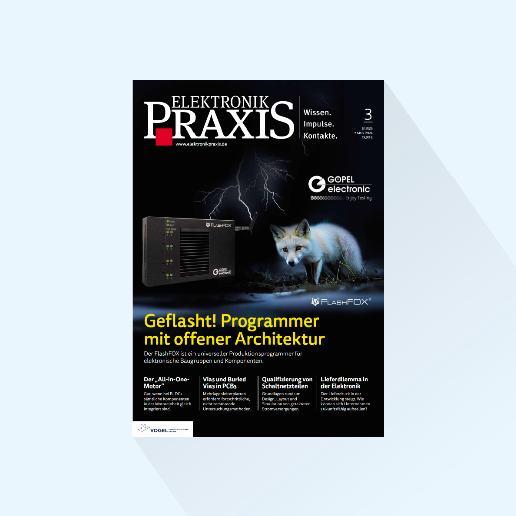 ELEKTRONIKPRAXIS: Issue 3/25, Publishing Date 13.03.2025