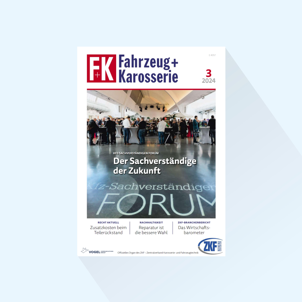 F+K Fahrzeug+Karosserie: Issue 3/25, Publishing Date 20.03.2025 (with the ZKF industry report and special caravan and motorhomes)