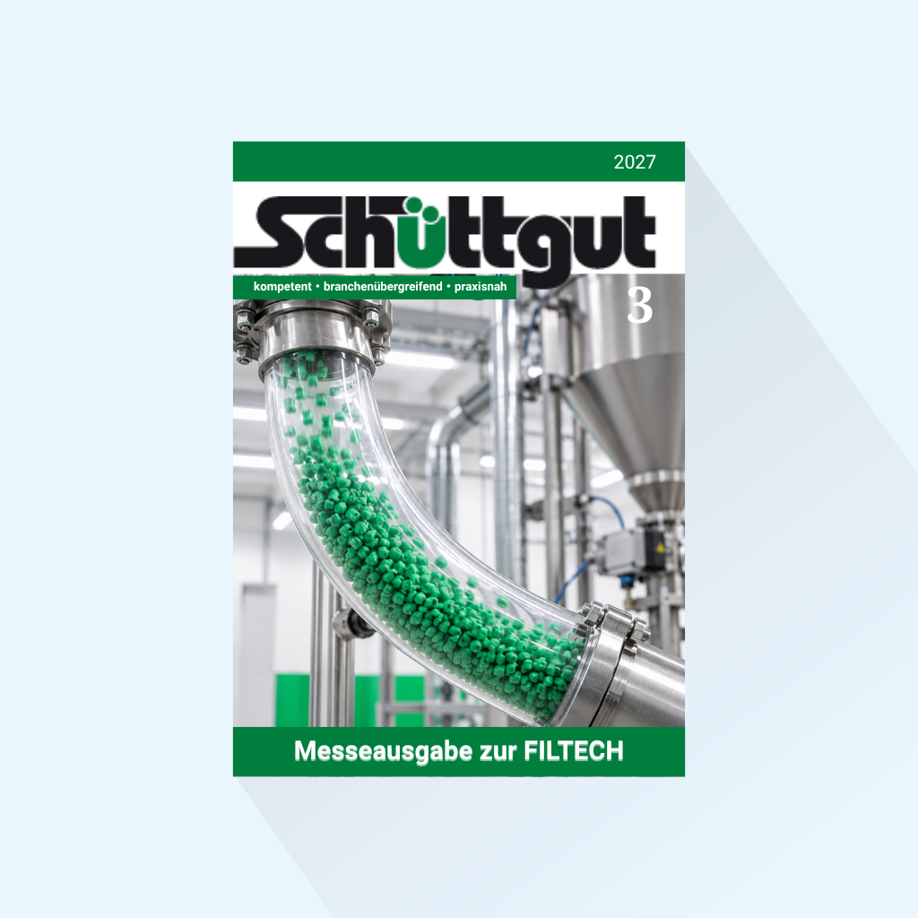 Schüttgut: Issue 3/2027, Publishing Date: September 8, 2027 (September: Trade fair issues on FILTECH)