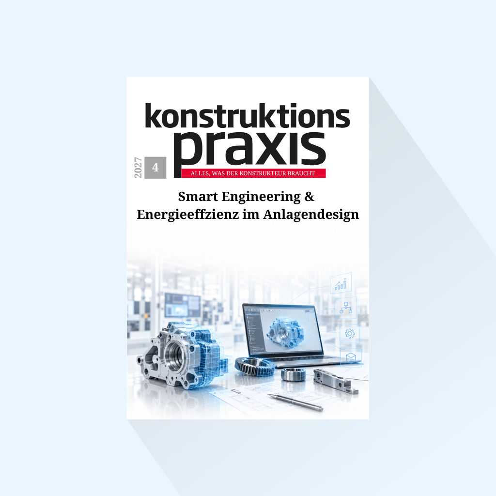 konstruktionspraxis: Issue 4/2027, Publishing Date: March 25, 2027 (April: Specials on Smart Engineering and Energy Efficiency in Plant Design; Trade fair issues HANNOVER MESSE)