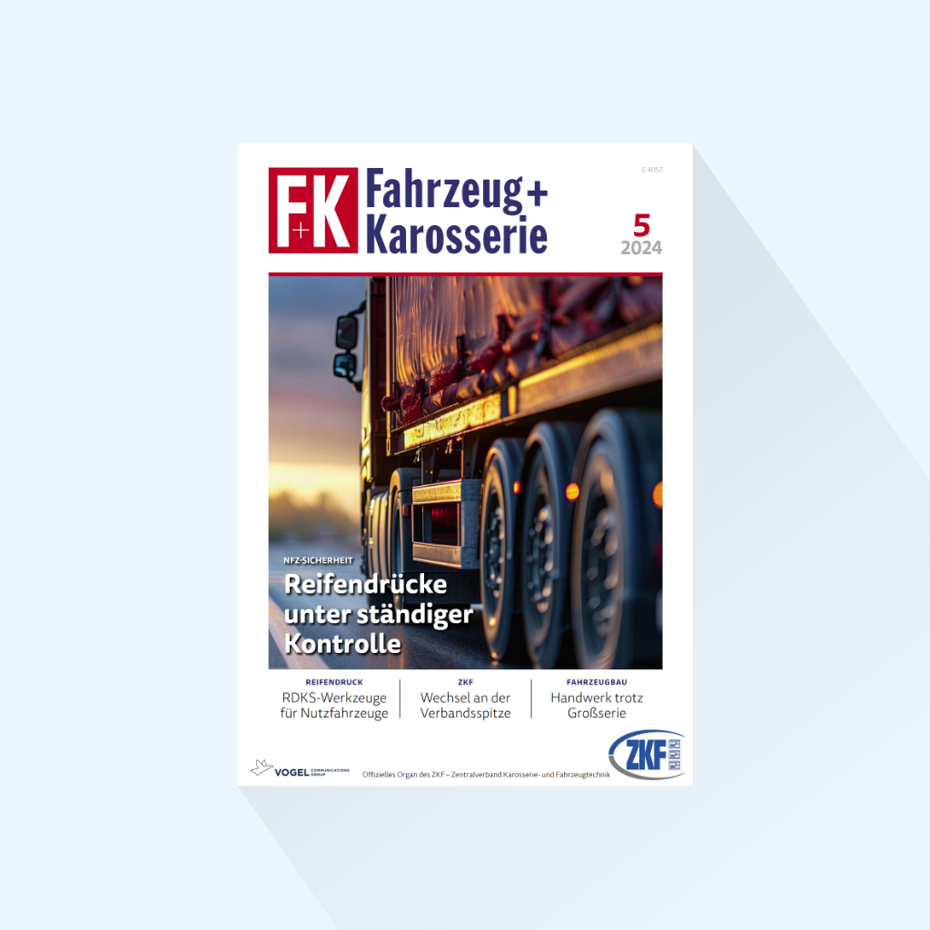 F+K Fahrzeug+Karosserie: Issue 5/25, Publishing Date 22.05.2025 (with Special Trends in Vehicle Construction)