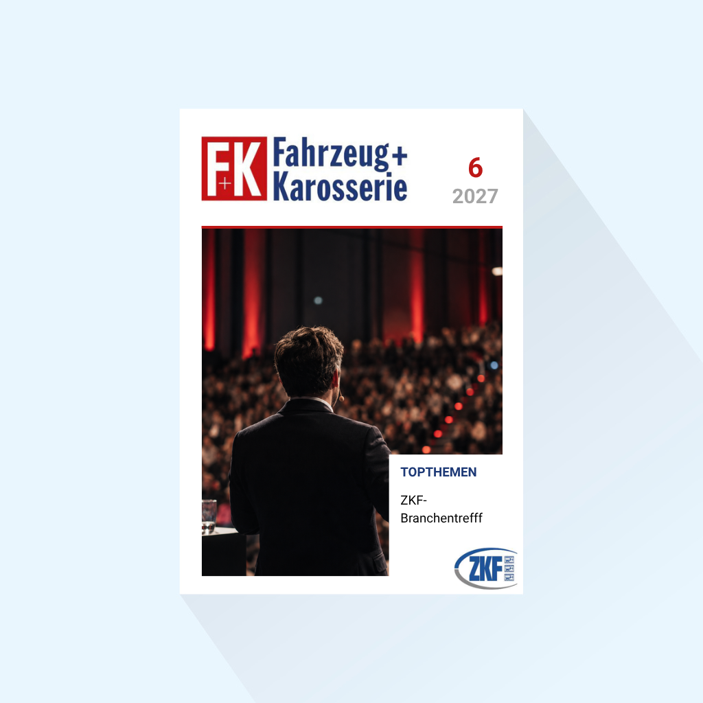F+K Fahrzeug+Karosserie: Issue 6/2027, Publishing Date: June 21, 2027 (June: Claims Management)