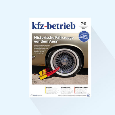 kfz-betrieb: Issue 7/8-25, Publishing Date: 21.02.2025 (Financial Services / Classic Business)