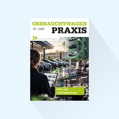 Gebrauchtwagen Praxis Issue 7-8/2027 Publishing Date : 01.07.2027 (July: Rental and leasing vehicles / Auctions)