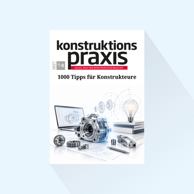 konstruktionspraxis: Issue 7-8/27, Publishing Date: August 26, 2027 (July: Annual Compendium “1,000 Tips for Design Engineers”)