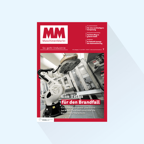 MM MaschinenMarkt : Issue 7/25, Mega-Trends and Future Perspectives in Production, Publishing Date 28.07.2025 with Copytest