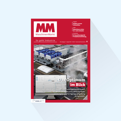 MM MaschinenMarkt: Issue 8/25, Publishing Date 01.09.2025 (EMO, FMB, Fachpack)