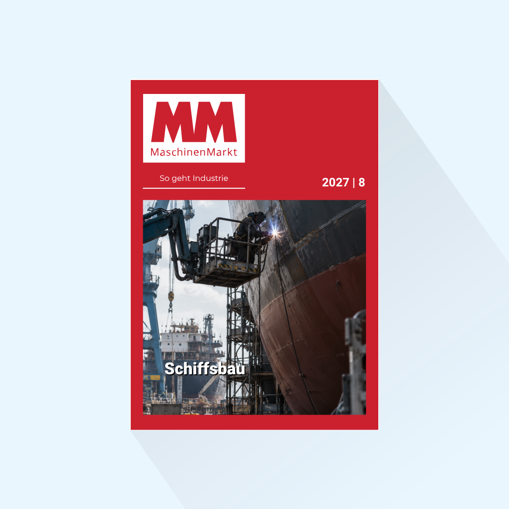 MM MaschinenMarkt: Issue 8/27, Publishing Date: August 30, 2027 (August: Shipbuilding)