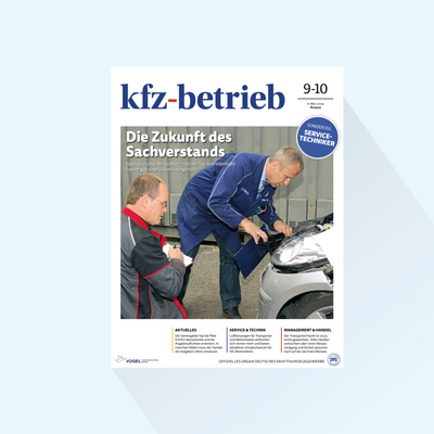 kfz-betrieb: Issue 9/10-25, Publishing Date: 07.03.2025 (Commercial vehicle trade/experts)