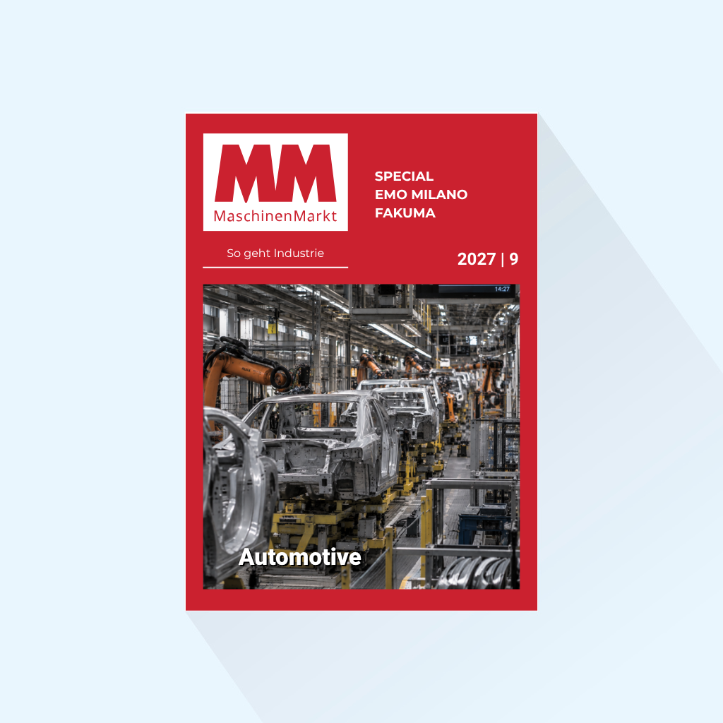 MM MaschinenMarkt: Issue 9/27, Publishing Date: September 20, 2027 (September: Automotive & Aerospace, Trade fair issues on EMO and Fakuma)