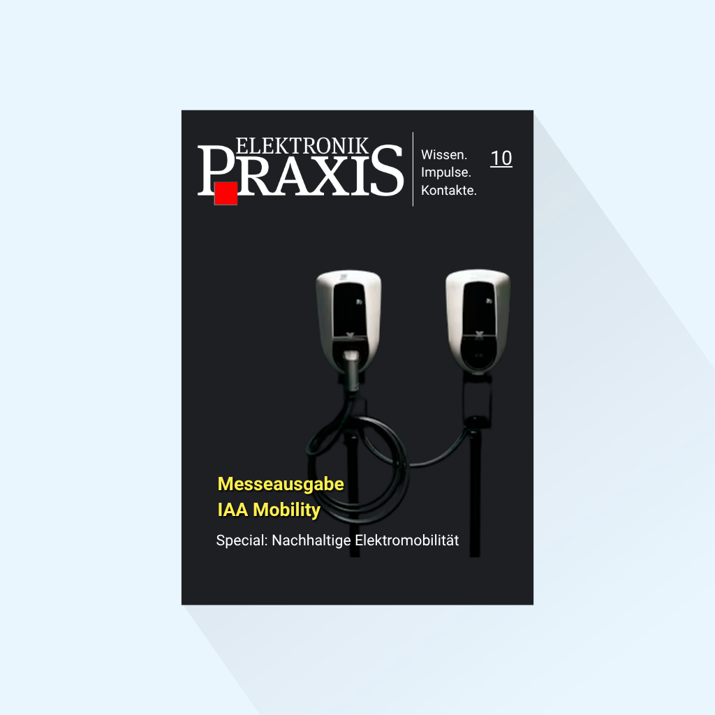ELEKTRONIKPRAXIS: Issue 10/2027, Publishing Date: September 1, 2027 (September: Trade fair issues IAA Mobility, Special: Sustainable Electric Mobility)