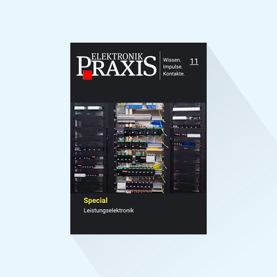 ELEKTRONIKPRAXIS Issue 11/2027 Publishing Date : 23.09.2027 (Special Power Electronics, issue on EMS-Tag )