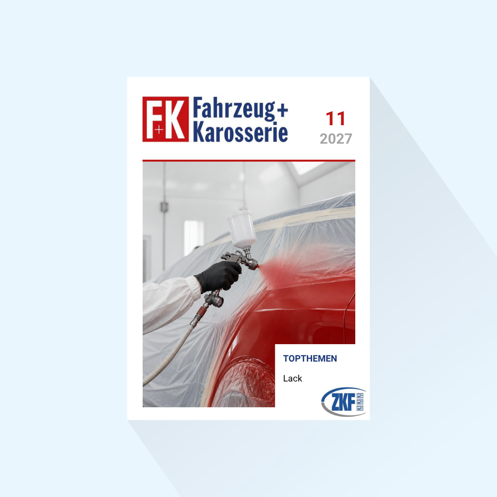 F+K Fahrzeug+Karosserie: Issue 11/27, Publishing Date: November 16, 2027 (November: Paint)