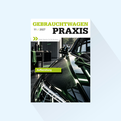 Gebrauchtwagen Praxis: Issue 11/2027, Publishing Date: November 4, 2027 (November: Processing)