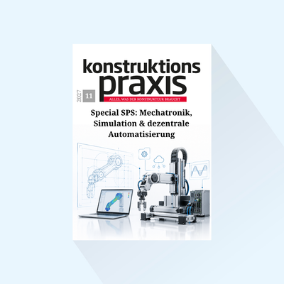 konstruktionspraxis: Issue 11/27, Publishing Date: November 11, 2027 (November: Special Issue on Mechatronics, Simulation & Decentralized Automation, Trade fair issues on SPS and COMPAMED/MEDICA)