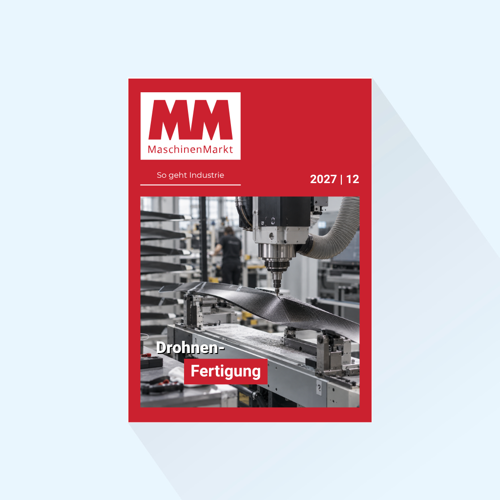 MM MaschinenMarkt: Issue 12/27, Publishing Date: December 6, 2027 (December: Drone Manufacturing)