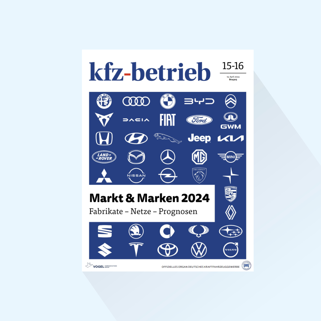 kfz-betrieb: Sonderausgabe Markt & Marken 2025 (Ausgabe 15/16), Erscheinungstag: 17.04.2025