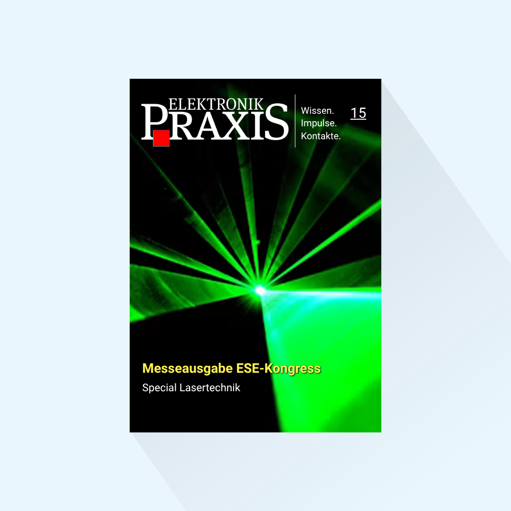ELEKTRONIKPRAXIS Issue 15/2027 Publishing Date : 25.11.2027 (November: Trade fair issues ESE Congress