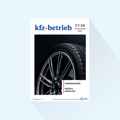 kfz-betrieb Issue 17-18/27 Publishing Date : 30.04.2027 (April: Special Edition) 