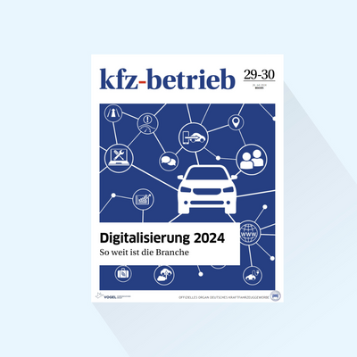 kfz-betrieb: Special Edition Digitalization 2025 (Issue 29/30), Publishing Date: 25.07.2025