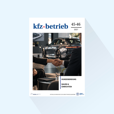 kfz-betrieb: Issue 45-46/27, Publishing Date: November 12, 2027 (November: Customer Loyalty / Building and Furnishing)