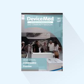 DeviceMed: Official COMPAMED Exhibition Preview, Publishing Date: October 26, 2027 (Circulation: 18,000 copies; distributed before and during COMPAMED)