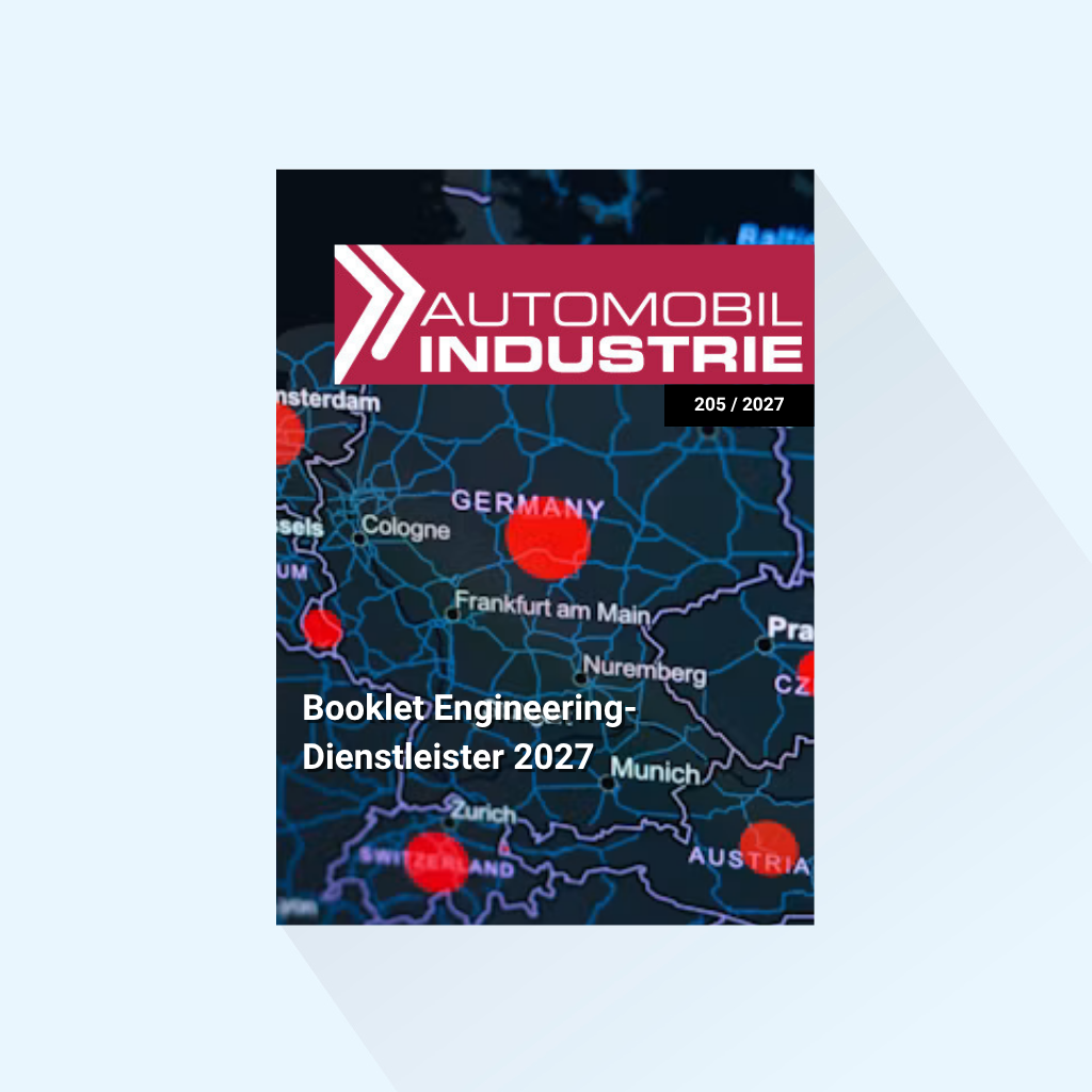 Automobil Industrie: Issue 205/2027, Publishing Date: May 25, 2027 (May: Engineering Service Providers 2027 booklet, Featured Topic: Aerospace & Defence)