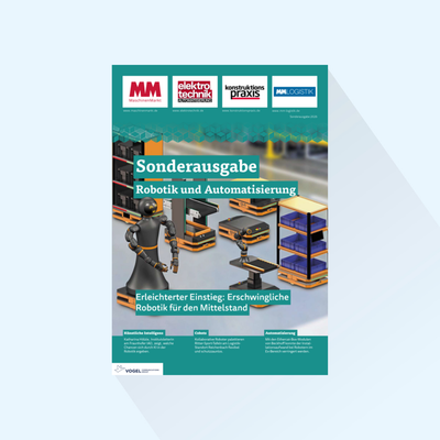 MM MaschinenMarkt: Issue 213/27, Publishing Date: May 26, 2027 (Special Issue on Robotics and Automation for automatica)