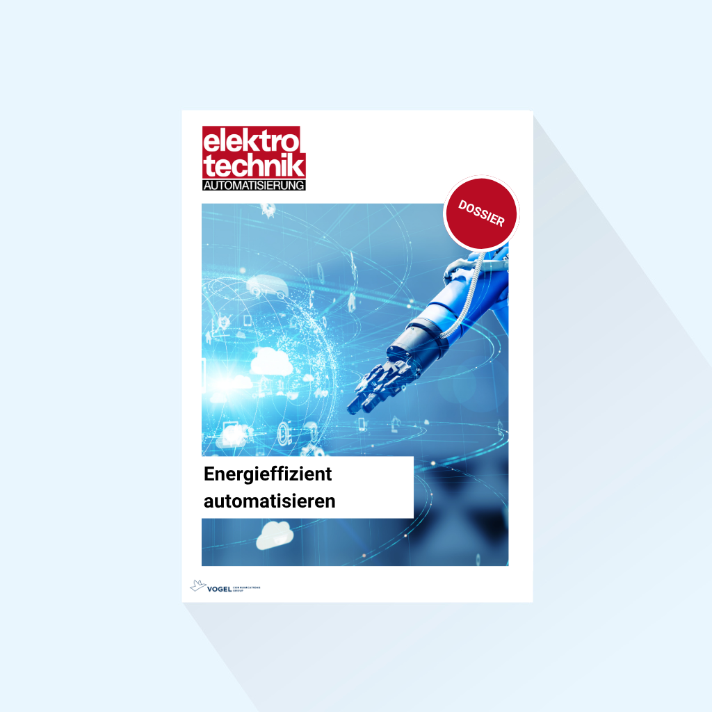 elektrotechnik AUTOMATISIERUNG: Feature article “Energy-Efficient Automation,” Publishing Date , October 19, 2027