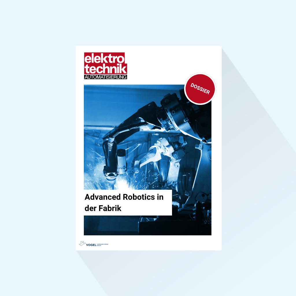 elektrotechnik AUTOMATISIERUNG: Feature article “Advanced Robotics in the Factory,” Publishing Date , June 22, 2027
