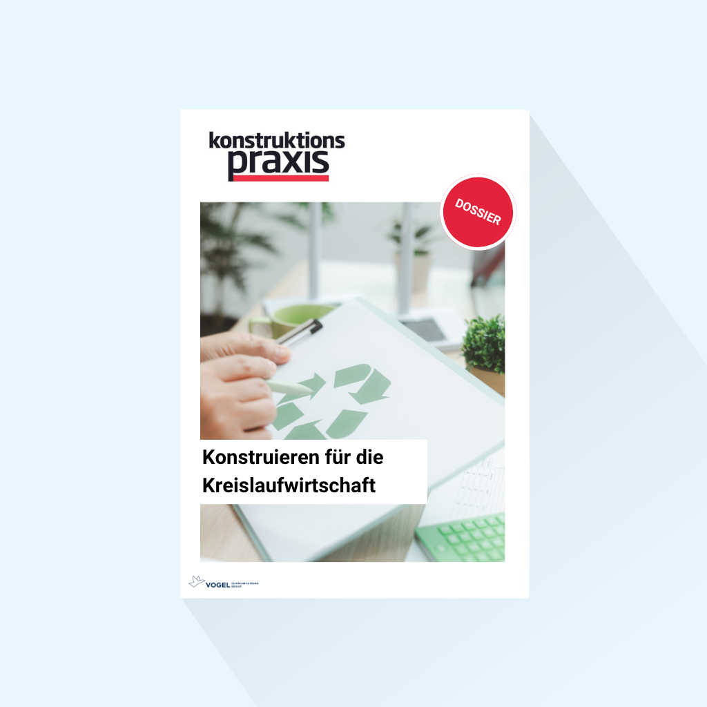 konstruktionspraxis: Dossier “Designing for the Circular Economy,” Publishing Date , September 30, 2027