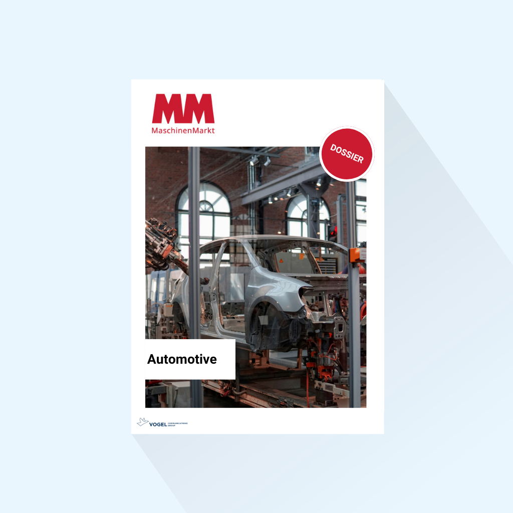 MM MaschinenMarkt: “Automotive” Dossier, Publishing Date , September 13, 2027