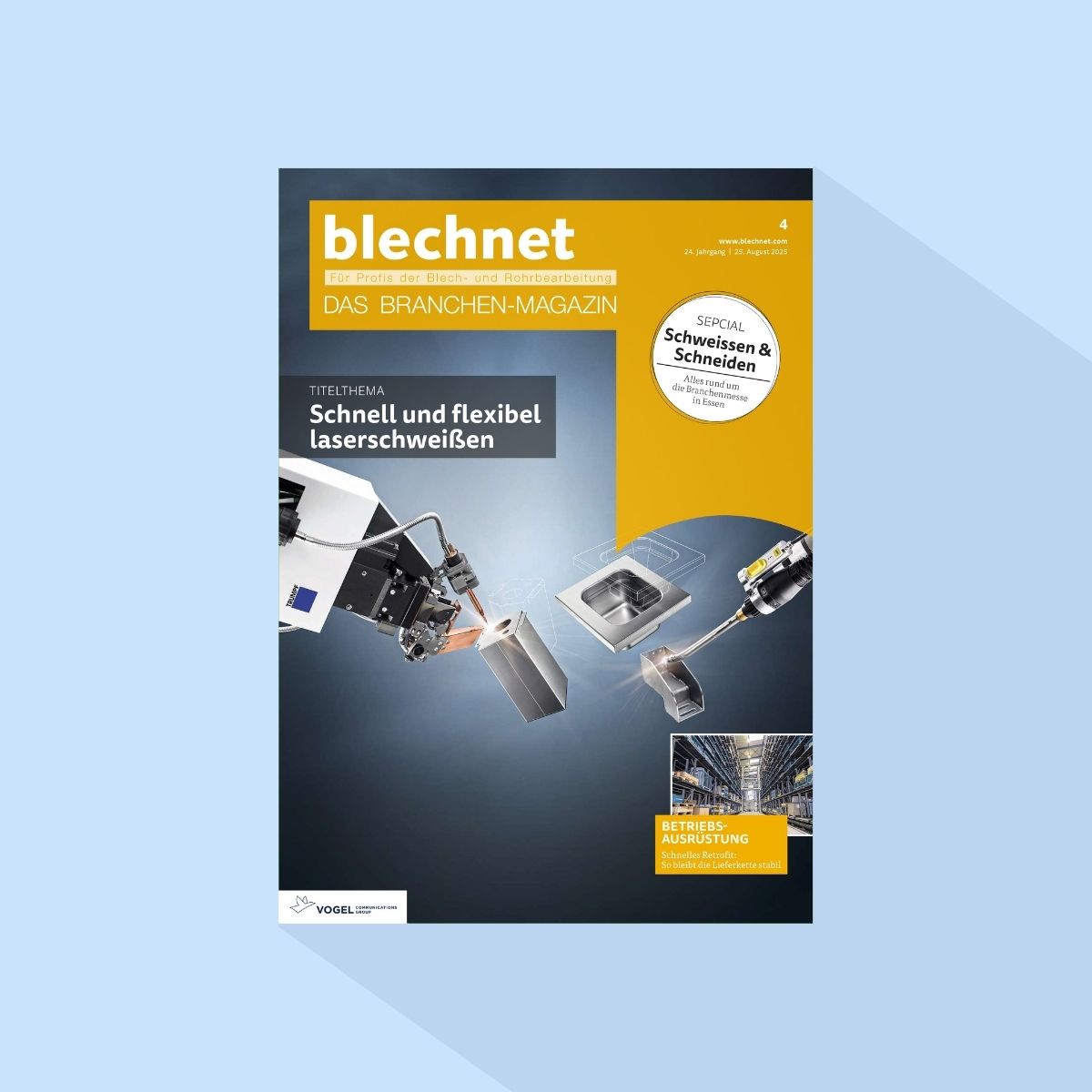 blechnet: Ausgabe 4/26, Erscheinungstag: 31.08.2026