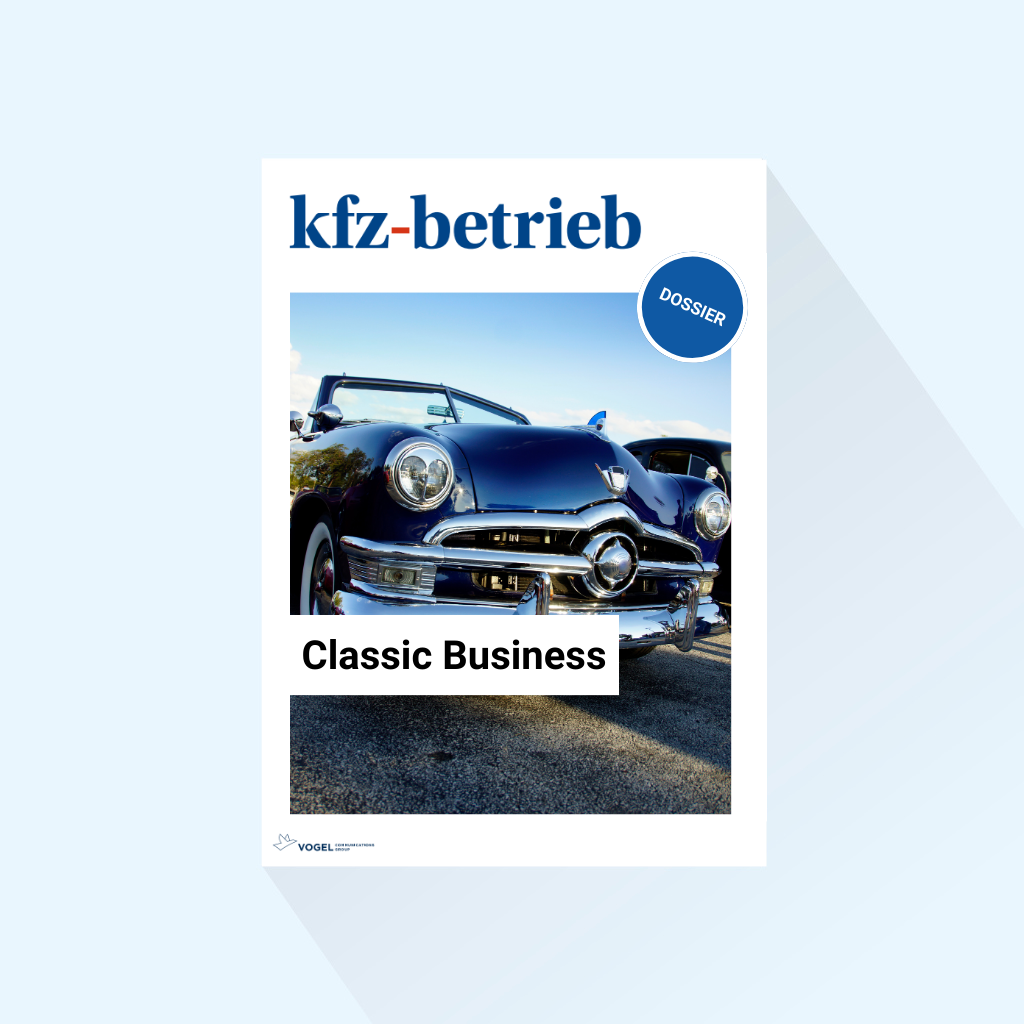 kfz-betrieb:集锦 "Classic Business"，出版日期 04.03.2024