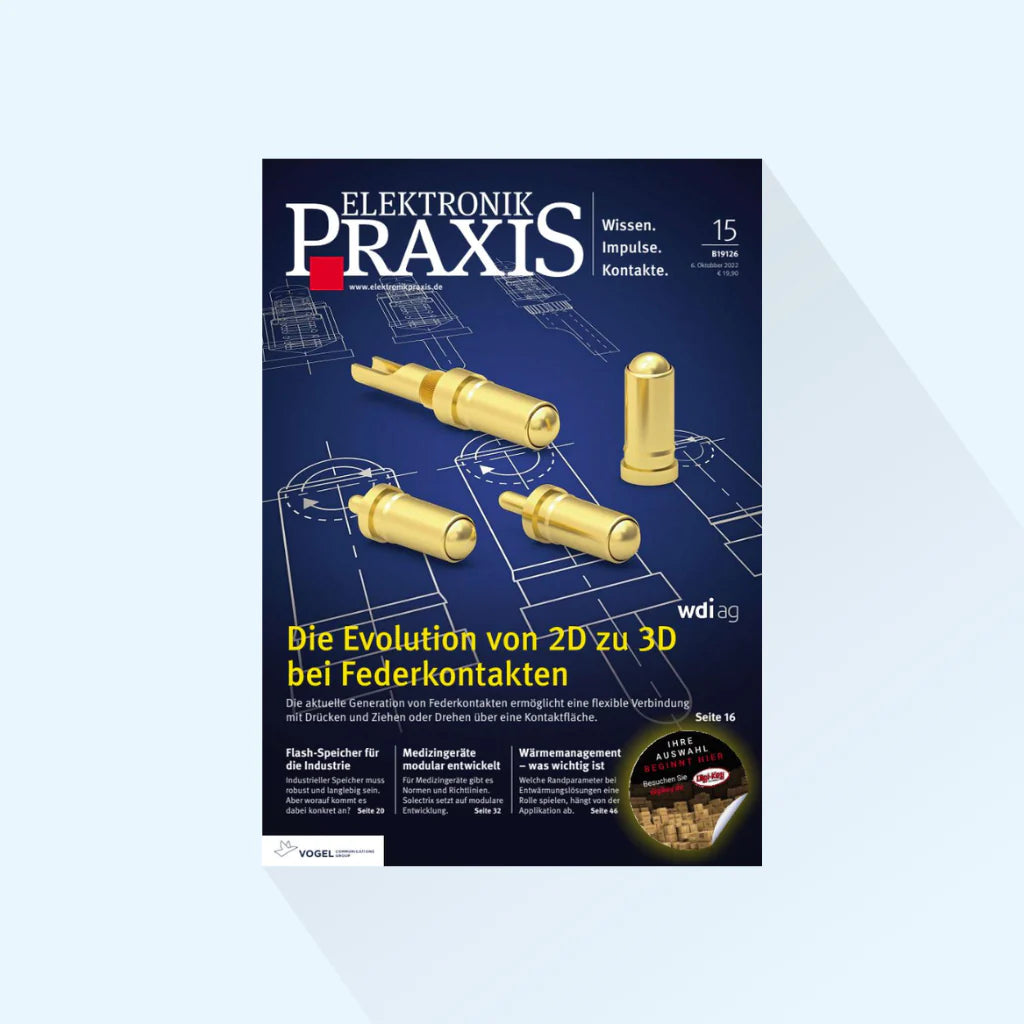 ELEKTRONIKPRAXIS: Issue 15/25, Publishing Date 30.10.2025