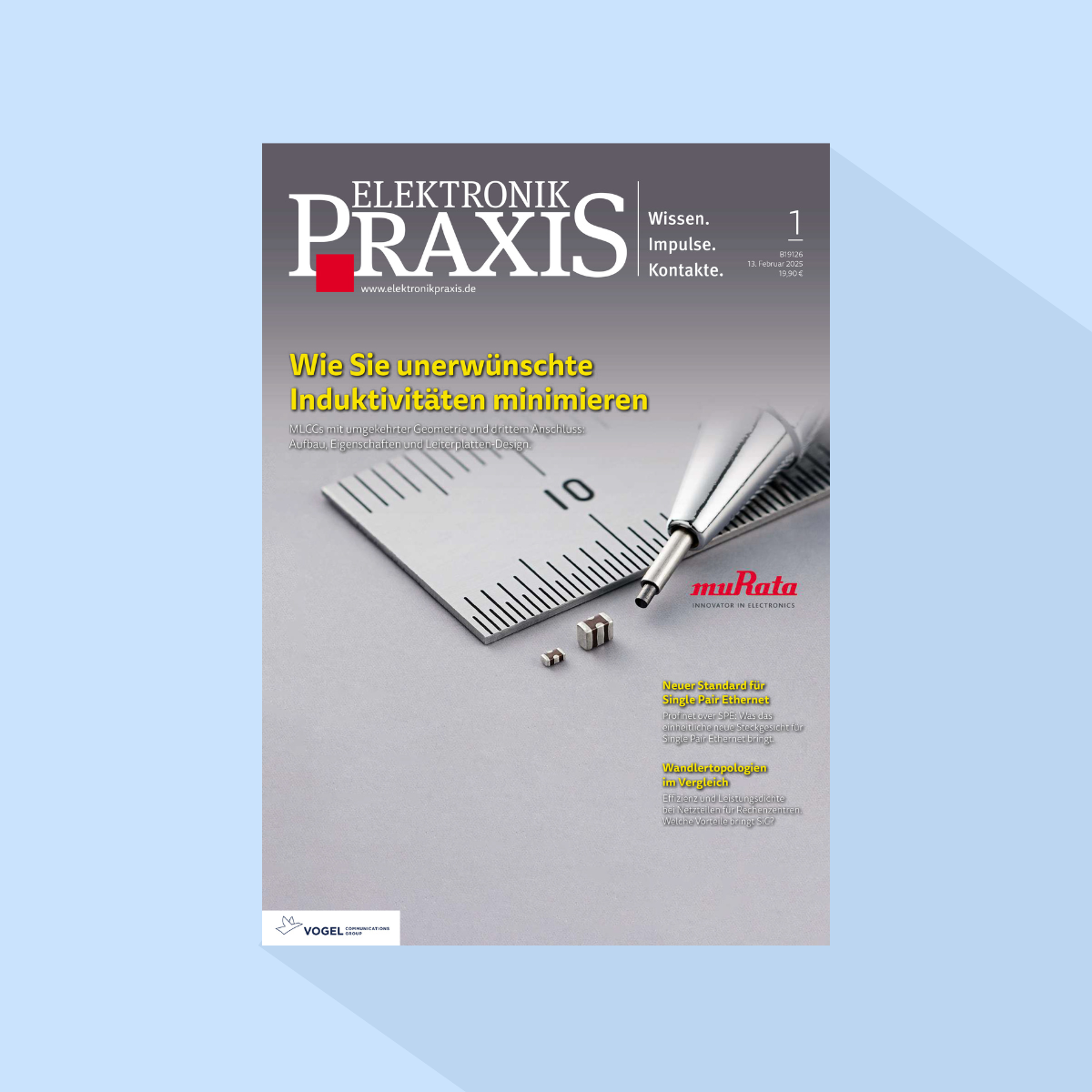 ELEKTRONIKPRAXIS: Ausgabe 1/26, Erscheinungstag: 25.02.2026